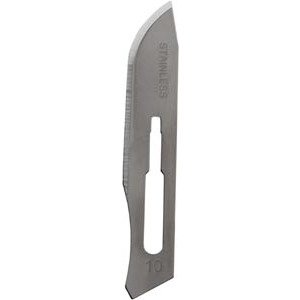 Myco Technocut Disposable Scalpels, Size 10 Stainless Steel