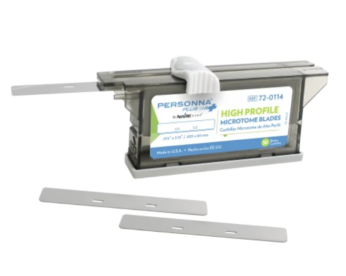 Accutec Personna Plus® Disposable Microtome Blades, High Profile, .012", 50/dp