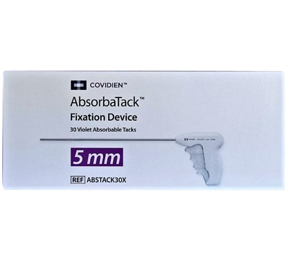 Medtronic AbsorbaTack 5 mm Absorbable Fixation Device w/ Flex Cable Shaft, 6/Box