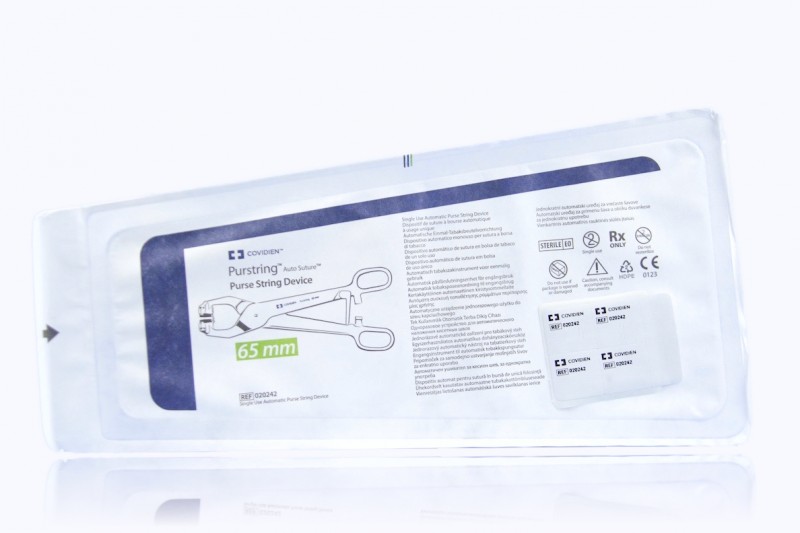 Medtronic Purstring 65 mm Purse String Stapler Device w/ Monosof 2-0 Suture, 3/Box