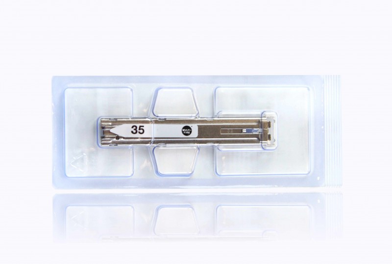Medtronic Multifire Premium 35 Staples Single Use Skin Stapler Reload, 12/Box