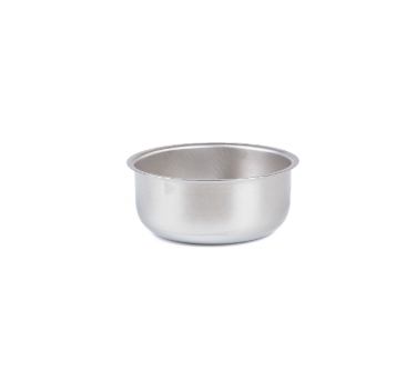 Medegen Operating Room Round Ring Basin, 1 Qt, Stainless Steel