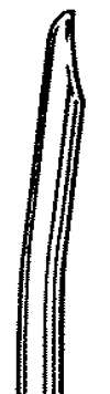 Busse Uterine Curettes, 11mm Curved, Regular Tip, Sterile