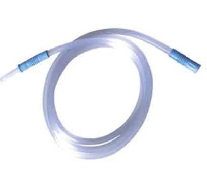 Amsino Amsure® Suction Connecting Tube, ¼" x 6", Non-Sterile, Bulk