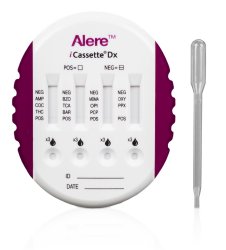 Icassette (Pipette) - Drug Test, 5 Test Cassette, COC, THC, OPI, PCP, mAMP