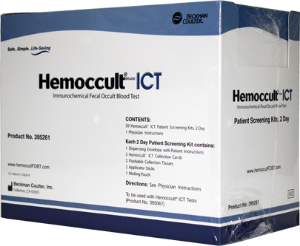 HemoCue America Hemoccult ICT 2-Day Patient Screening Kit, 200 Tests/Case