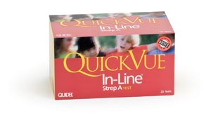 Quidel Quickvue® In-Line® Strep A Kit - Strep A Test, CLIA Waived