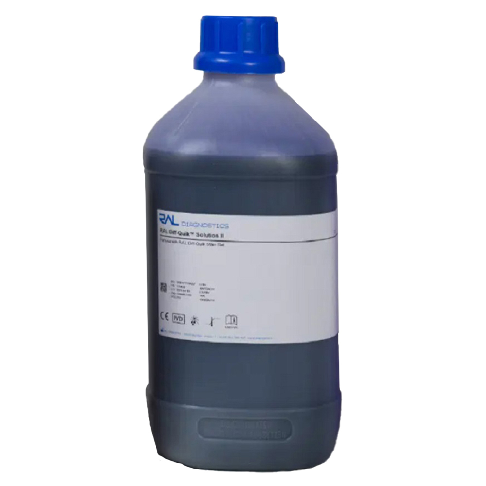 Siemens RAL DIFF-Quick Xanthene Solution II for Staining Set - 1 x 2.5L (85 oz)