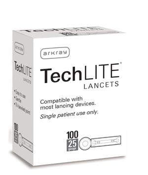 Arkray Techlite® Lancets, 25G