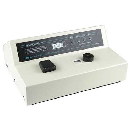 Unico Basic Visible 20 nm Bandpass Spectrophotometer in 110V