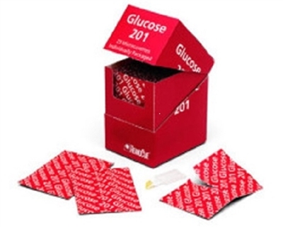 HemoCue America Glucose 201 Individually Wrapped Microcuvettes, 50/Box
