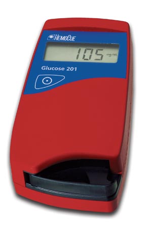 Hemocue Glucose 201 Analyzer (mg/dL)