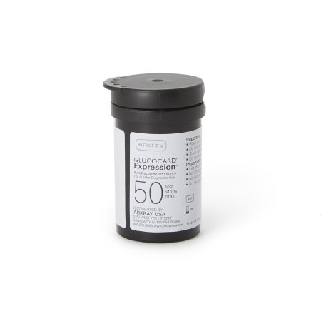 Arkray Gluccocard® Expression™Test Strips, 50/btl