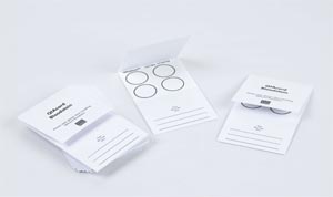 GE Bio-Sciences Blood Stain Card, 100/pk