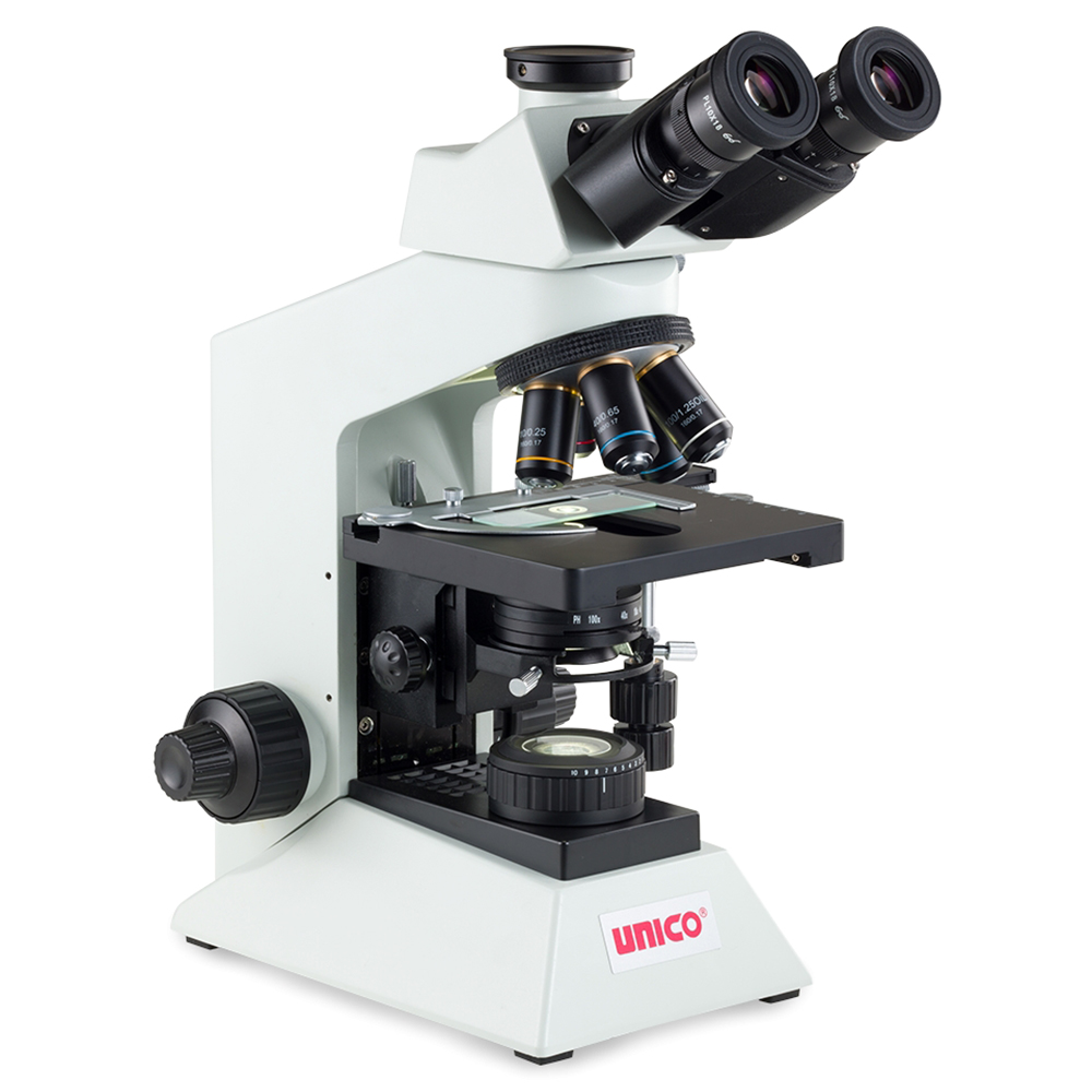 Unico Trinocular 10X Widefield Eyepiece 4X 10X 40X 100X Achromat for G500 Series Microscope