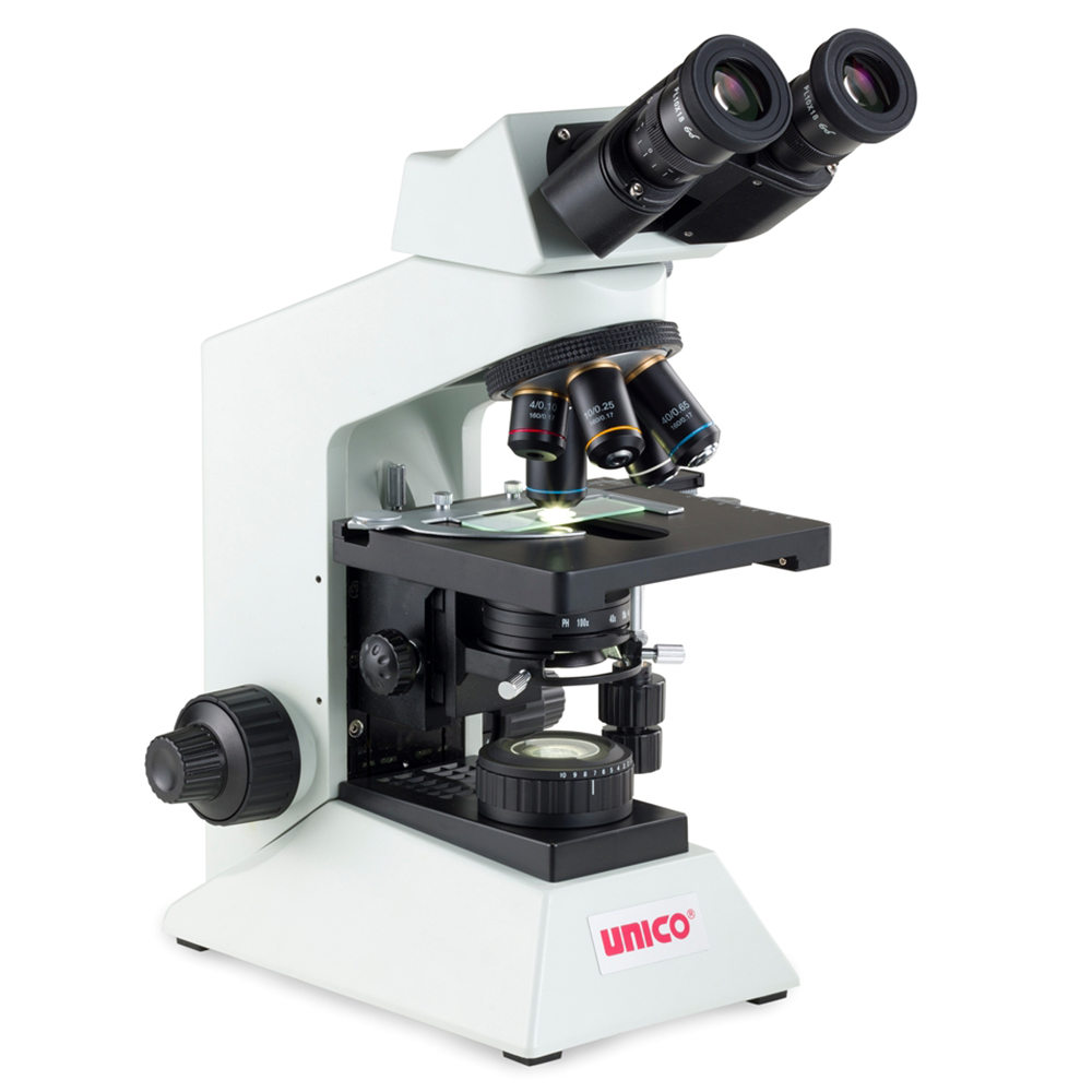 Unico Binocular 10X Widefield Eyepiece 4X 10X 40X 100X Achromat for G500 Series Microscope