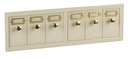 Globe Scientific 6 Drawers Metal Storage Cabinet for 4500 Slides, Tan
