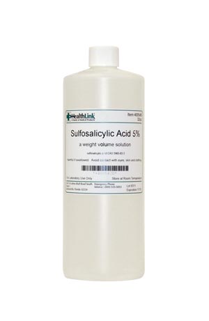 Healthlink Sulfosalicylic Acid, 5%, 16 oz