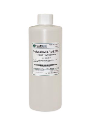 Healthlink Sulfosalicylic Acid, 20%, 16 oz