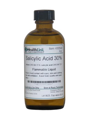 Healthlink Salicylic Acid, 30% in 95% EtOH, 4 oz