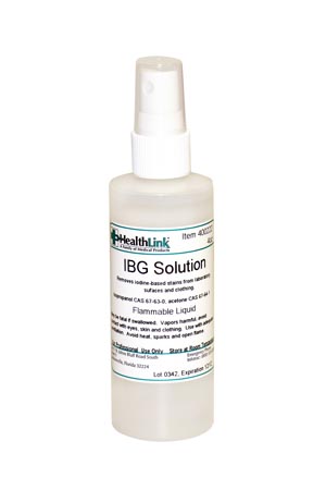 Healthlink Iodine Be Gone (IBG), 4 oz with Pump