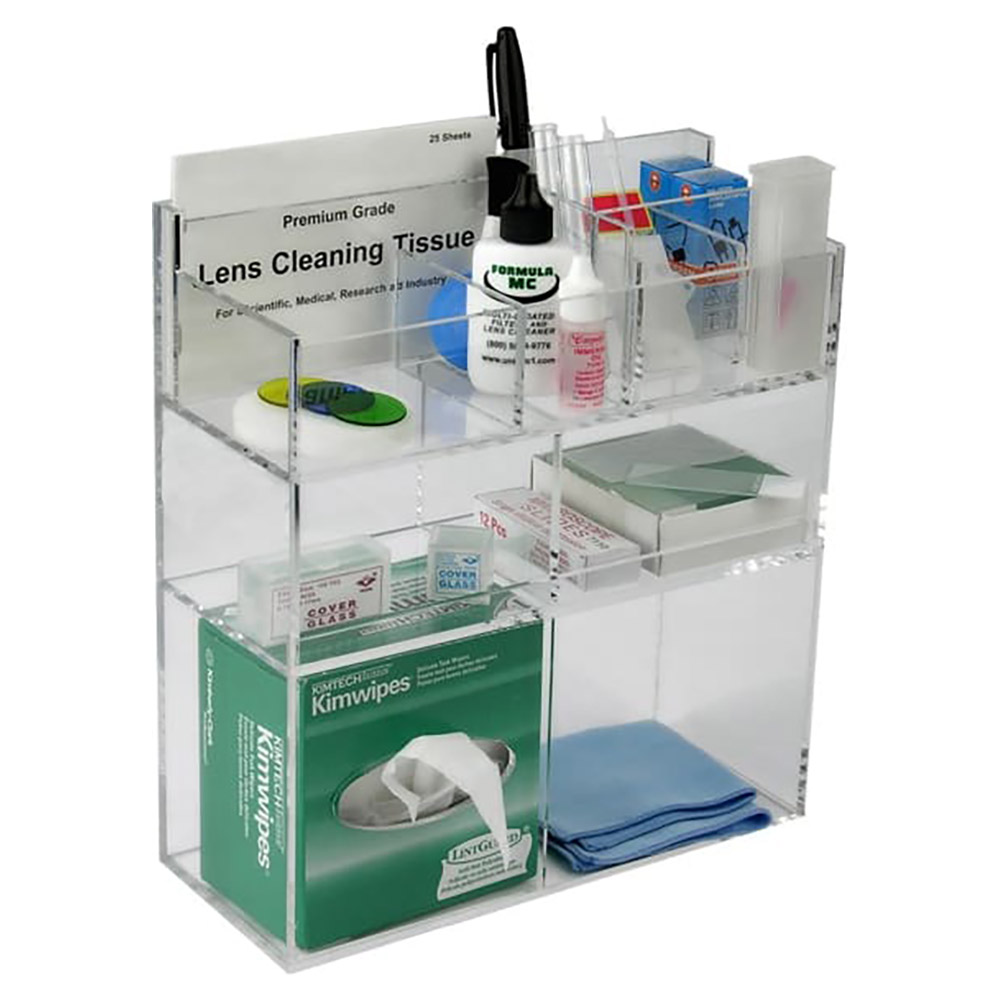 Unico 10.5 inch Acrylic Microscopy Organizer Station