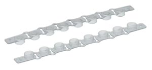 Simport Amplitube™ PCR Flat Cap Strips, Red