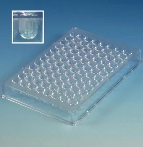 Globe Scientific 96-Well Plate, U-Bottom, Non-Sterile