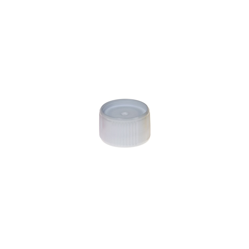 Simport Colored Closure Caps, Lip Seal, White