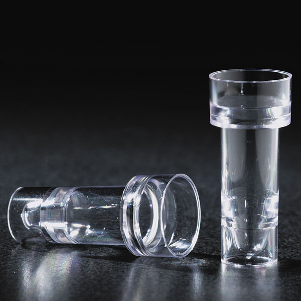 Globe Scientific 3 ml PS Sample Cups for Tosoh 360 & AIA-600 II Analyzer, 1000/Bag