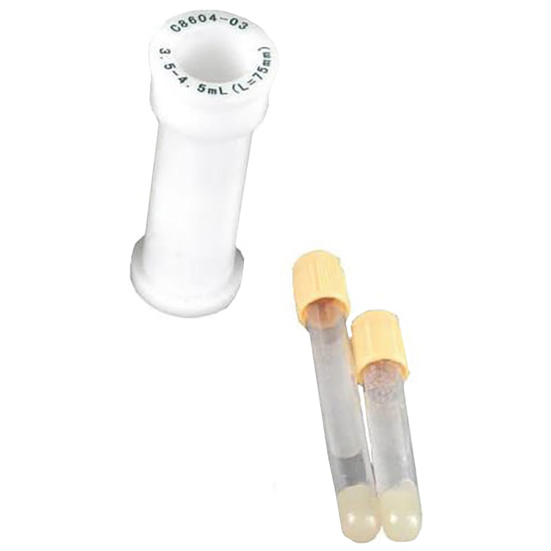 Unico Adapter for 3.5 - 4.5ml C8604 Short Tubes, 2/Pack
