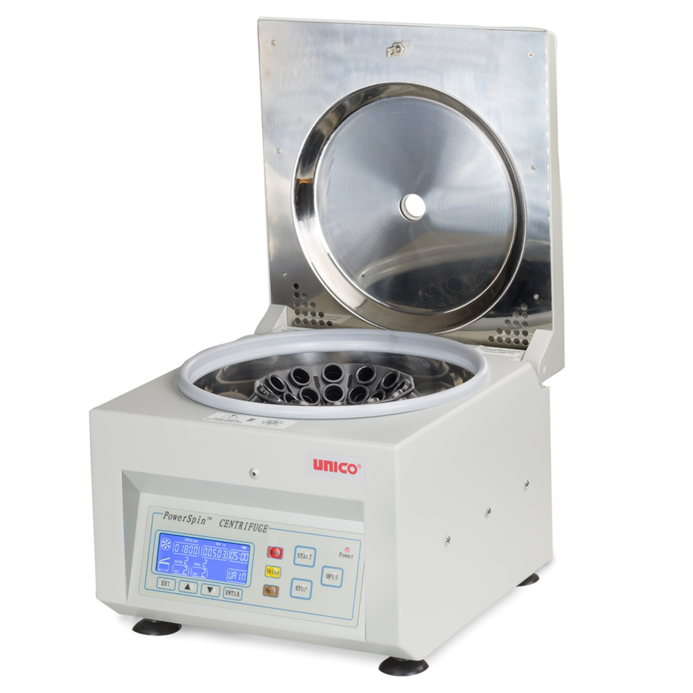 Unico Powerspin 24 Place Variable Speed DX Centrifuge Rotor, 110V, 24 x 10ml or 16 x 15ml Capacity