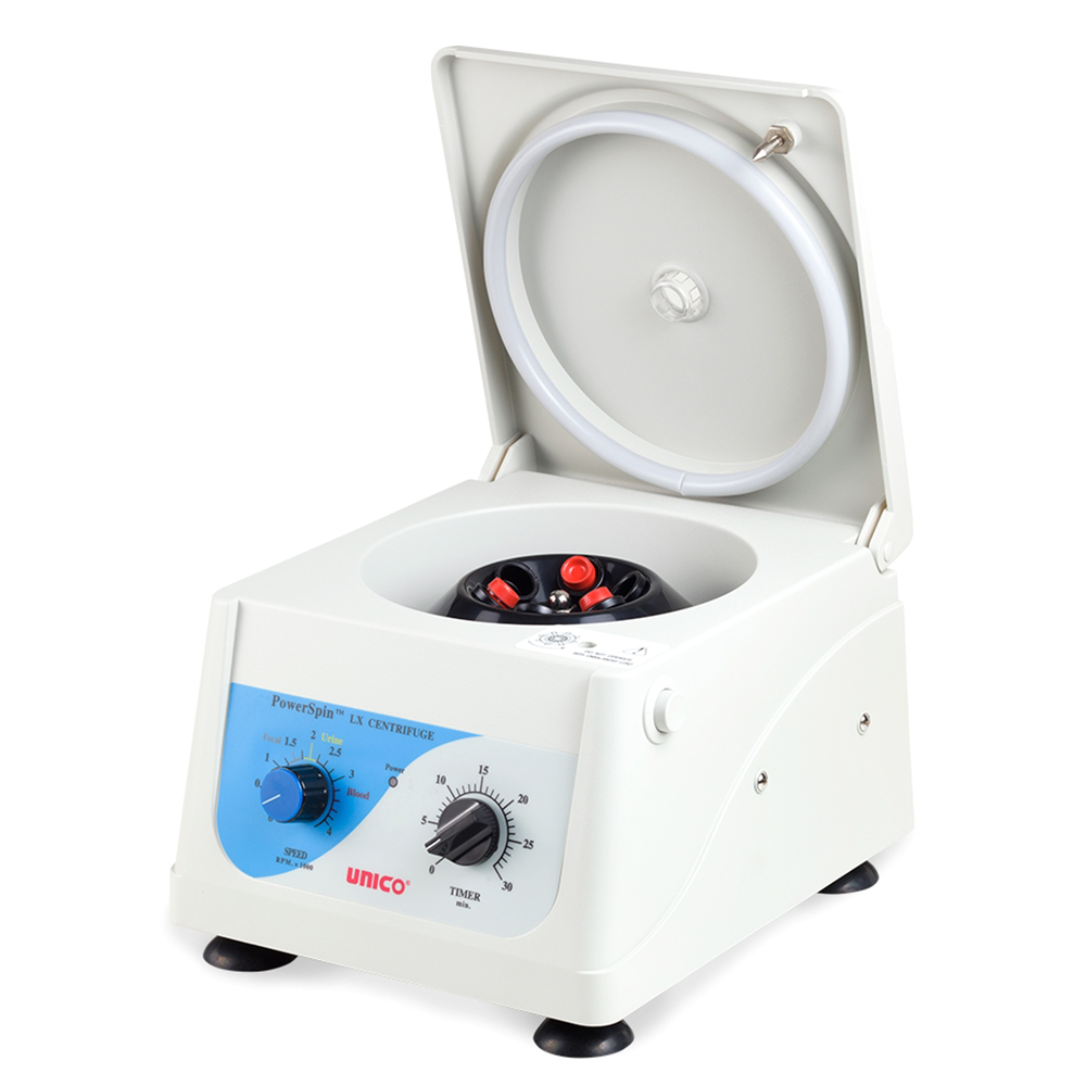 Unico Powerspin 8 Place Variable Speed LX Centrifuge Rotor, 110V, 8 x 10ml Capacity