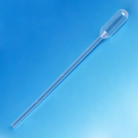 Globe Scientific 1.5 ml LDPE Non-Sterile Pediatric Graduated Transfer Pipets, 5000/Case