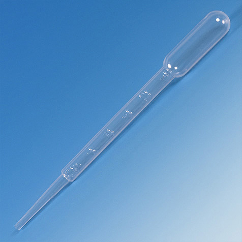 Globe Scientific 7.5 ml LDPE Non-Sterile Graduated Transfer Pipets, 5000/Case