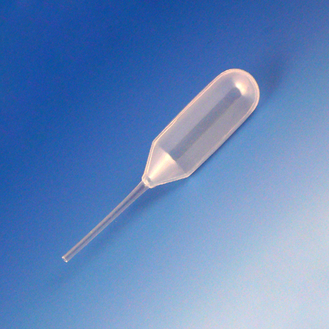 Globe Scientific 1.3 ml LDPE Fine Tip Transfer Pipets, 4000/Case