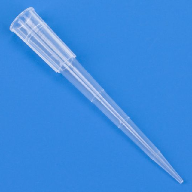 Globe Scientific 1-200µl PP Sterile Universal Racked Certified Pipette Tips, Natural, 960/Box