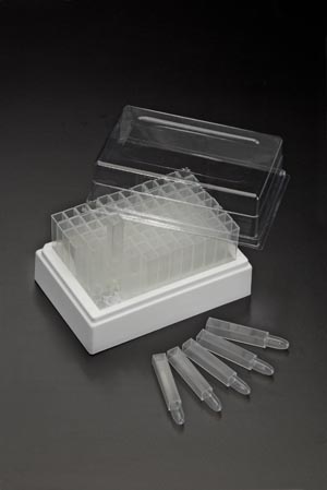 Simport Biotube™ 96-Well Storage Rack & Tubes, Non-Sterile