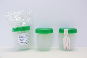 Gmax Specimen Container, Standard, 120 ml, Individually Packaged, Sterile Inner Surface