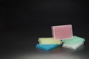 Simport Bioblock™ 384 Square Deep Well Plate, Round Bottom, 400ul Capacity, Natural