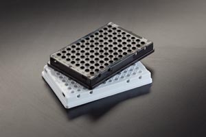 Simport Amplate™ 96 - Opaque Skirted 96 Thin Walled PCR Plate, Black