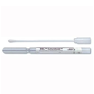 BD CultureSwab Plus Amies Gel without Charcoal Single Swab, 50/Pack