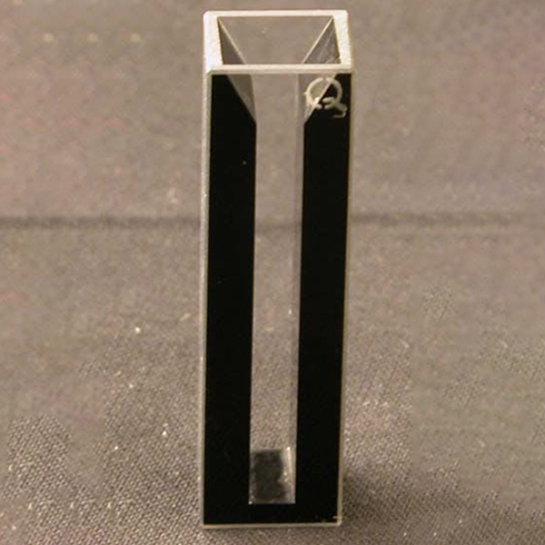 Unico 10mm Pathlength Lid UV-VIS Quartz Cuvette, 1/Pack