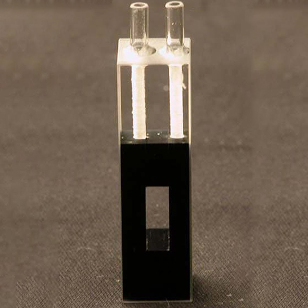 Unico 10mm Pathlength Flowcell Square UV-VIS Quartz Cuvette, 1/Pack