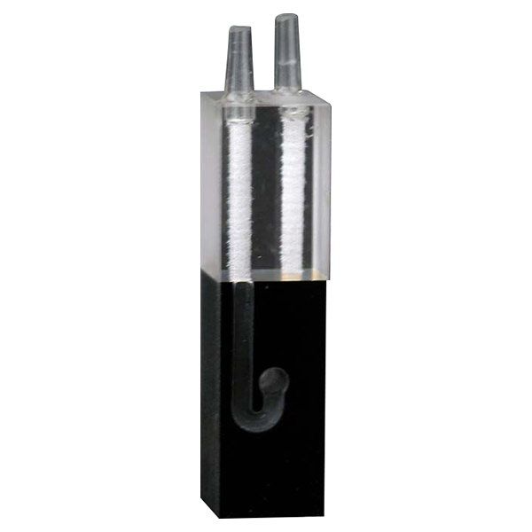 Unico 10mm Pathlength Flowcell Square Visible Glass Cuvette, 1/Pack