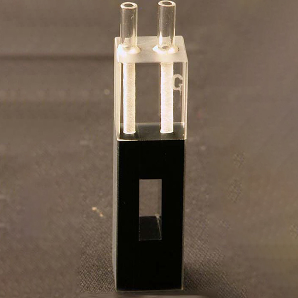 Unico 10mm Pathlength Flowcell Square Visible Glass Cuvette, 1/Pack