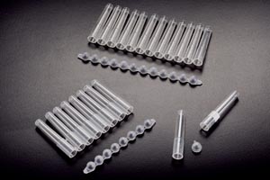 Simport Biotube™ Strip of 12 Tubes, No Writing Surface, Non-Sterile