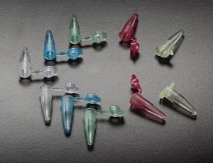 Simport Amplitube™ PCR Reaction Tube, 200ul Green, Dome Top & No Contamination Shield