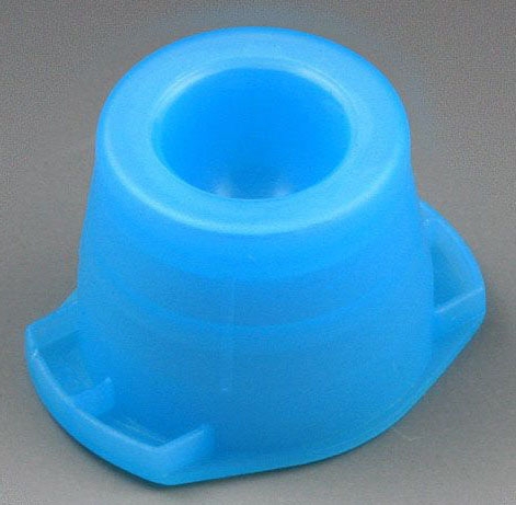 Globe Scientific PE Universal Fit Snap Caps for 12 mm/13 mm/16 mm Test Tubes, Blue, 1000/Bag