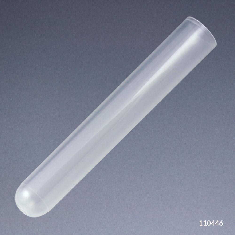 Globe Scientific 5 ml PP Plastic Test Tubes, Natural, 1000/Box